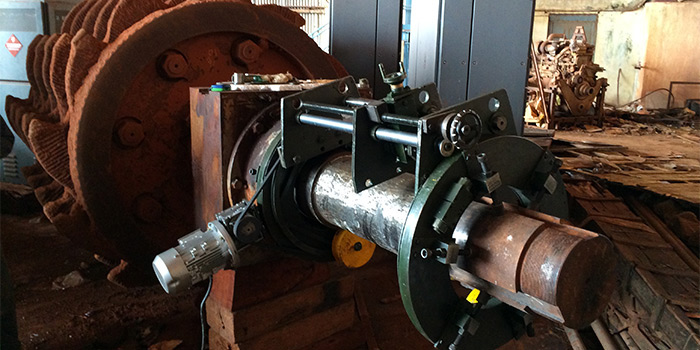 Portable OD Turning Machine